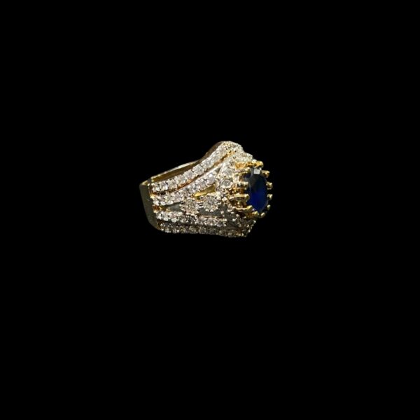 Sapphire Gold Ring